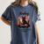 Reading Because Murder Is Wrong Books And Cats Book Lovers Women's Comfort Colors T-Shirt Moss