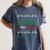 Reading Is Snow Much Fun Winter Bookworm Reading Book Lovers Women's Comfort Colors T-Shirt Moss
