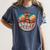 Retro 1970's Groovy Grandpa 70s Aesthetic Nostalgia Women's Comfort Colors T-Shirt Moss