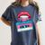 Retro 80s And 90s Cassette Perfect For Nostalgia Women's Comfort Colors T-Shirt Moss