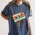 Retro Cassette Tape & Pencil Rewind Nostalgia Party 80s 90s Women's Comfort Colors T-Shirt Moss