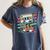 Retro Old Cassette Tape Cartoon With Walker Nostalgia Women's Comfort Colors T-Shirt Moss