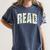 Retro Read Floral Reading Bookworm Librarian Book Lover Women's Comfort Colors T-Shirt Moss Retro Read Floral Reading Bookworm Librarian Book Lover Women's Comfort Colors T-Shirt Moss