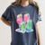 Retro Soft Drinks 80s 90s Nostalgia Cute Anime Aesthetic Tee Women's Comfort Colors T-Shirt Moss