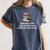 Retro Sometimes I Think I Read Too Much For Book Lover Women's Comfort Colors T-Shirt Moss