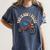 This How I Rolled Retro Tricycle 80s 90s Kid Nostalgia Premium Tri-Blend Women's Comfort Colors T-Shirt Moss