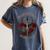 Romantasy Book Club Coffee Sword Roses Women's Comfort Colors T-Shirt Moss Romantasy Book Club Coffee Sword Roses Women's Comfort Colors T-Shirt Moss