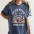 Salem Witch Book Club Raccoon Halloween Women's Comfort Colors T-Shirt Moss Salem Witch Book Club Raccoon Halloween Women's Comfort Colors T-Shirt Moss
