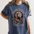 Salem Witch Book Club All Witches Welcome Spooky Halloween Women's Comfort Colors T-Shirt Moss