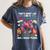 School Secretary Read Books And Know Things Flowers Flamingo Women's Comfort Colors T-Shirt Moss
