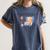 She's Got A Book For Every Situation Women's Comfort Colors T-Shirt Moss