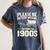 Shirt Please Be Patient I'm From The 1900s Over Women's Comfort Colors T-Shirt Moss