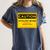 A Simple Yellow Warning Sign For Introvert Women's Comfort Colors T-Shirt Moss A Simple Yellow Warning Sign For Introvert Women's Comfort Colors T-Shirt Moss