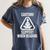 Slippery When Reading Unhinged Book Lover Meme Witty Women's Comfort Colors T-Shirt Moss