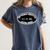Smithsonian Institution Library 1944 Book Stamp Women's Comfort Colors T-Shirt Moss