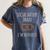 Social Battery Drain I'm So Over It Introvert Homebody Line Raglan Baseball Tee Women's Comfort Colors T-Shirt Moss