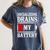 Socializing Drains My Battery Introvert Women's Comfort Colors T-Shirt Moss