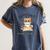 Sorry I Can't Indoor Cat Top For Introvert With Coffee Book Women's Comfort Colors T-Shirt Moss