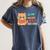Stay Home Read Books Pet My Cat Regret Nothing Cats Book Women's Comfort Colors T-Shirt Moss