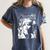 Stranger Things Hellfire Club Chrissy In Memory Of Women's Comfort Colors T-Shirt Moss