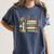 Subtle Book Anti Trump Women Book Loves Retro Women's Comfort Colors T-Shirt Moss
