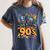 I Survived The 90s – Cute Retro Cartoon Nostalgia Women's Comfort Colors T-Shirt Moss