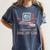I Survived The Dial-Up Era Retro 90s Nostalgia Premium Tri-Blend Women's Comfort Colors T-Shirt Moss