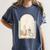 Tale As Old As Time Rose Candle And Book Women's Comfort Colors T-Shirt Moss
