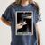 Tarot Cards Guide Book Esoteric Mysticism Clothing The Fool Tarot Card -Adults & Kids Small Short Sleeve Crew Neck Classic Fit Women's Comfort Colors T-Shirt Moss
