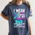 Teal & Purple In Memory Of My Dad Suicide Prevention Women's Comfort Colors T-Shirt Moss Teal & Purple In Memory Of My Dad Suicide Prevention Women's Comfort Colors T-Shirt Moss