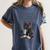 At Times I Think To Myself Drop The Book And Get Stuff Done Women's Comfort Colors T-Shirt Moss