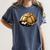 Timid Turtle Cute Introvert Misanthropic Antisocial Women's Comfort Colors T-Shirt Moss