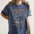 Tired Mom Book Club Running On Coffee Chaos And Chapters Women's Comfort Colors T-Shirt Moss