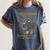 Tired Mom Club Bookish Things Booktrovert Book Lover Women's Comfort Colors T-Shirt Moss