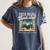 Tired Moms Book-Club Reading Book Lover Literature Bookish Women's Comfort Colors T-Shirt Moss
