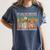In All Of History It's Never The Good Guys Banning Books Women's Comfort Colors T-Shirt Moss
