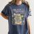 History Month Books Retro Black African Teacher Women Women's Comfort Colors T-Shirt Moss