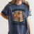 History Month Teacher Reading Book Lover Floral Stack Premium Tri-Blend Women's Comfort Colors T-Shirt Moss