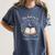 You Had Me At Trigger Warning Dark Romance Skeleton Book Women's Comfort Colors T-Shirt Moss