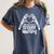 You Had Me At Trigger Warning Skeleton Book Reading Lover Women's Comfort Colors T-Shirt Moss