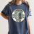 Tsundoku Club Book Lovers Bibliophile Booktok Reading Women's Comfort Colors T-Shirt Moss