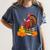 Turkey Reading Books Fall Thanksgiving Teacher Book Women's Comfort Colors T-Shirt Moss