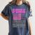 USA Flag With Pink And Black Ribbon In Memory Of My Daughter For Women Men Women's Comfort Colors T-Shirt Moss USA Flag With Pink And Black Ribbon In Memory Of My Daughter For Women Men Women's Comfort Colors T-Shirt Moss
