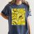 Varsity-Gold Yellow Comic Book University Varsity-Gold Women's Comfort Colors T-Shirt Moss