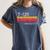 Video Cassette Tape VHS 80s 90s Nostalgia Costume Women's Comfort Colors T-Shirt Moss
