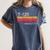 Video Cassette Tape VHS 80s 90s Nostalgia Costume Women's Comfort Colors T-Shirt Moss