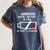 Warning Social Battery Is Low Introvert Shirt Women's Comfort Colors T-Shirt Moss