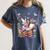 Watercolor Butterfly Fairy Read Book Library Fantasy Novel Women's Comfort Colors T-Shirt Moss