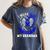 Wear Blue In Memory Of Grandma Colon Cancer Awareness Shirts Women's Comfort Colors T-Shirt Moss