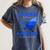 I Wear Blue In Memory For My Son Colon Cancer Awareness Women's Comfort Colors T-Shirt Moss